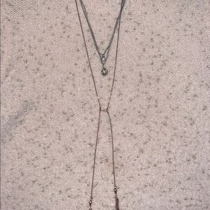 Set of 2 Charming Charlie necklaces